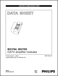 BGY84 Datasheet