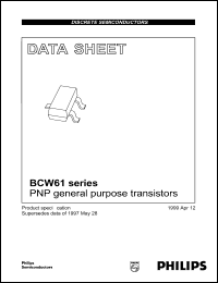 BCW61D Datasheet