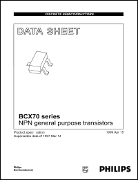 BCX70H Datasheet
