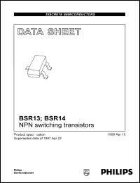 BSR13 Datasheet