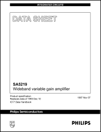 SA5219D Datasheet