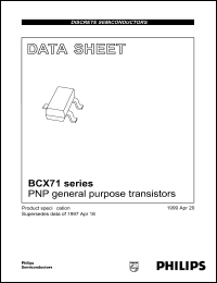 BCX71H Datasheet