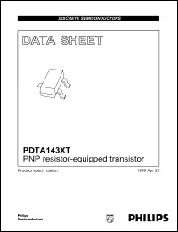 PDTA143XT Datasheet