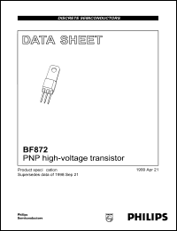 BF872 Datasheet