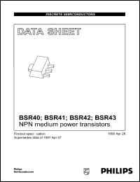 BSR43 Datasheet