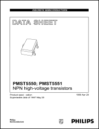 PMST5550 Datasheet