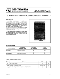 GS-DC200SS Datasheet