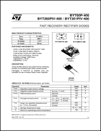 BYT60P-400 Datasheet