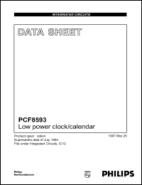PCF8593P Datasheet