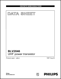 BLV2046 Datasheet