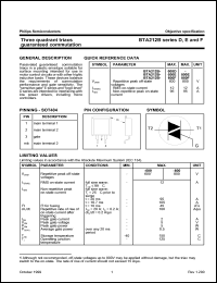 BTA212B-600E Datasheet
