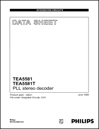 TEA5581T Datasheet