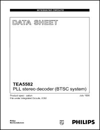 TEA5582 Datasheet