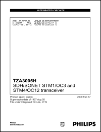 TZA3005H Datasheet