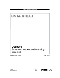 UCB1200BE Datasheet