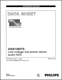 UDA1360TS Datasheet