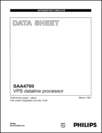 SAA4700 Datasheet