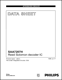 SAA7207H-C1 Datasheet