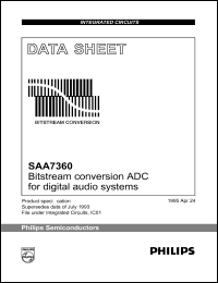 SAA7360GP Datasheet