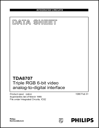 TDA8707H Datasheet