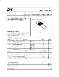 BYT30P-400 Datasheet