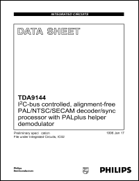 TDA9144 Datasheet