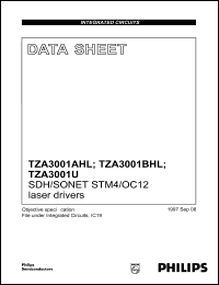 TZA3001U Datasheet