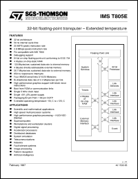 IMST805-G20E Datasheet