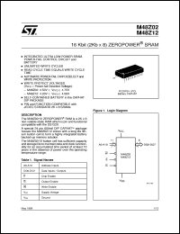M48Z12-150PC1 Datasheet