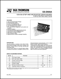 GS-D500A Datasheet