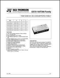 GS100T300-15 Datasheet