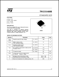 TN1215-600B Datasheet
