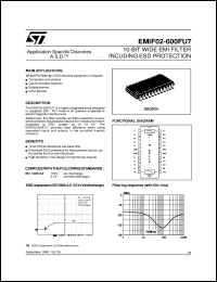 EMIF02-600FU7 Datasheet