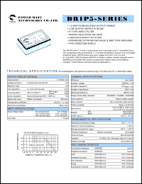 DR1P5-05S12 Datasheet
