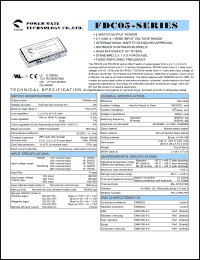 FDC05-48S15W Datasheet