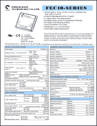FEC40-24T3312 Datasheet