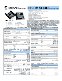 HEC100-48S2P5-S Datasheet