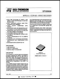 STI3500ACV Datasheet