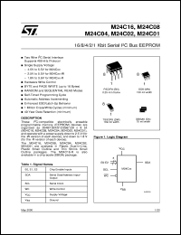 M24C16-W Datasheet