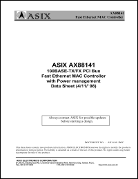 AX88141 Datasheet