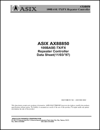 AX88850 Datasheet