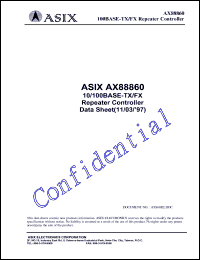 AX88860 Datasheet