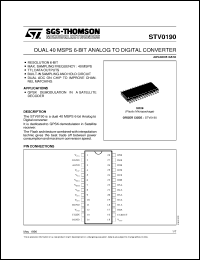 STV0190 Datasheet