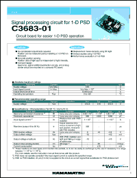 C3683-01 Datasheet
