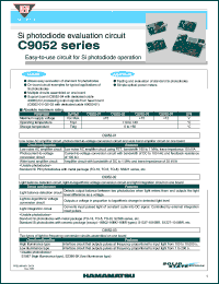 C9052-04 Datasheet