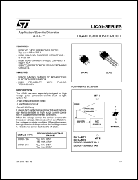 LIC01-215B Datasheet