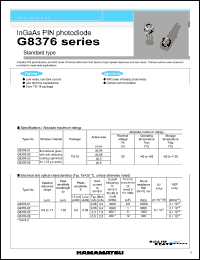 G8376-03 Datasheet
