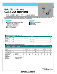 G8522-03 Datasheet