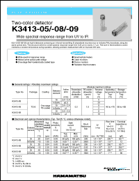 K3413-05 Datasheet