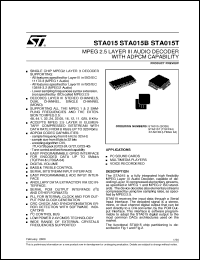 STA015T Datasheet